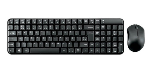 Teclado E Mouse Sem Fio Multilaser Multimídia Usb - Tc183  