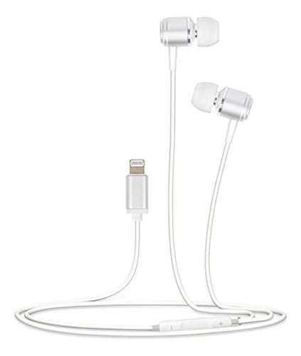 Emerge Blanco Helix Lightning Auriculares