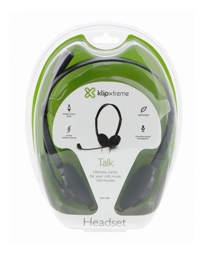 Auriculares Klipxtreme Para Conferencias Ksh-280 Call Center