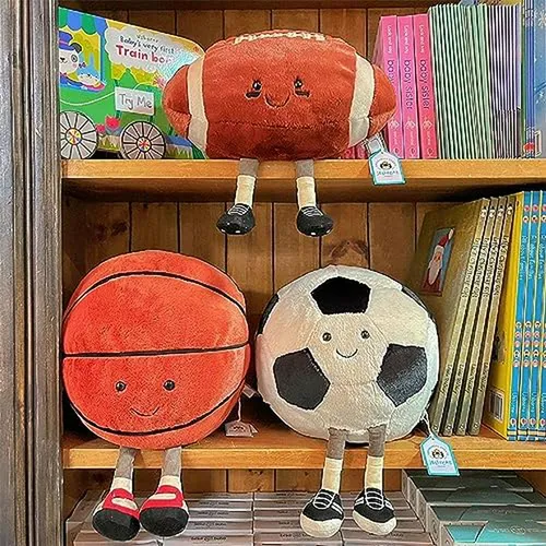 Pelota De Rugby De Peluche De 13 Pulgadas, Divertido Y Suave