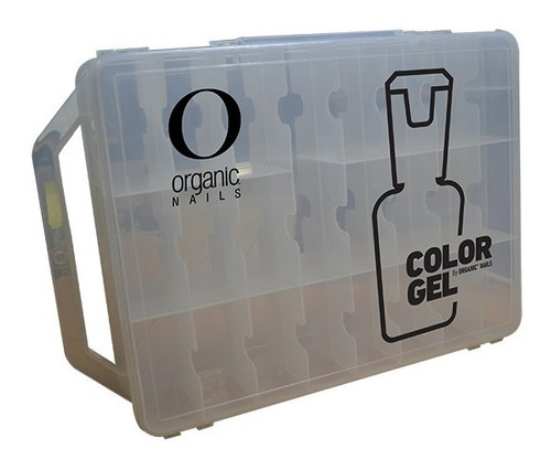 Maletín Plástico Color Gel Organic Nails