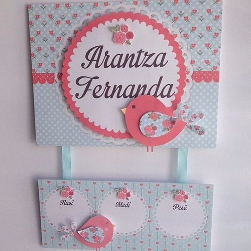 Cartel De Bienvenida Bebe, Nacimiento Niño Niña