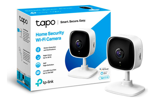 Cámara De Vigilancia Wi-fi Tp-link Tapo C110 3mp Interior
