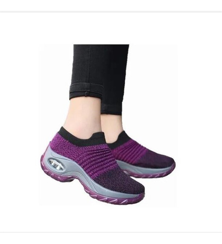 Zapatillas Para Mujer Malla Transpirable Zapat 