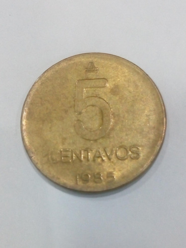 Moneda 5 Centavos De Austral Año 1985