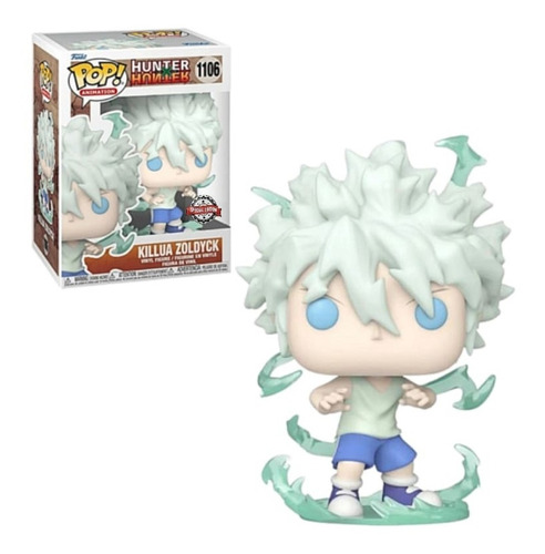 Funko Pop! - Hunterxhunter - Killua Zoldyck #1106 -exclusivo