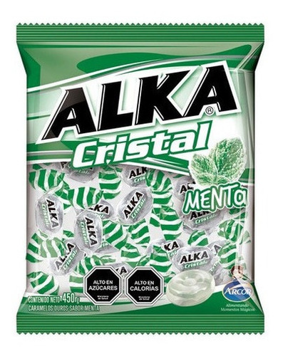Caramelos Alka Cristal 450gr(1 Unidad)-super