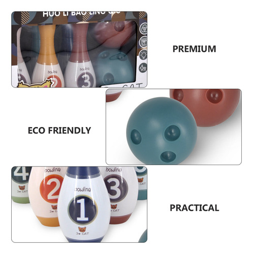 Juego De Juguetes Para Niños Outdoor Toys, Bola De Bolos