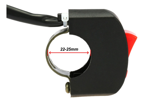 Botón Universal De Encendido/apagado De La Luz Del Manillar