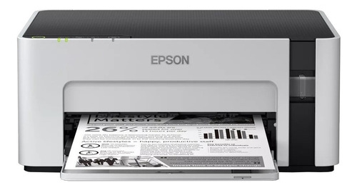 Impresora portátil simple función Epson EcoTank M1120 con wifi blanca y negra 100V/240V
