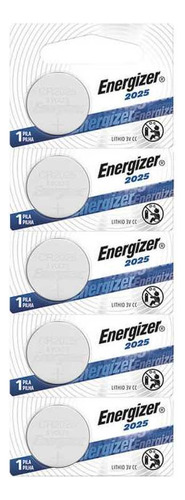 Pila Energizer Litio Cr2025 2025 Pack 5 Unidades