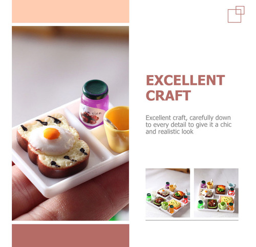 Maqueta De Pan En Miniatura Para Decorar Comida En Miniatura