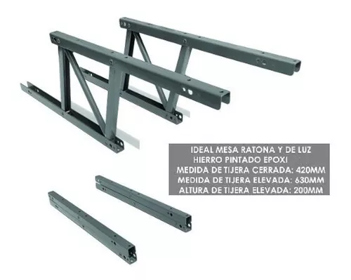 Bisagra Mesa Elevable