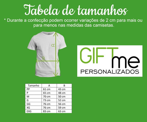 Camiseta Personalizada Sagrada Família - Católica - Giftme