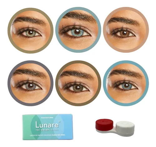 Bausch Lomb Lentes De Contato Colorida Lunare Anual Ess ncia