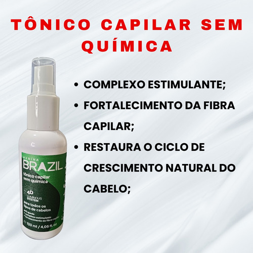 Tônico Poderoso Capilar Antiqueda E Crescimento 120 Ml
