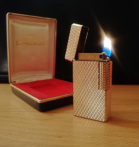 Encendedor Antiguo Zaima Japan 1960s Con Estuche.