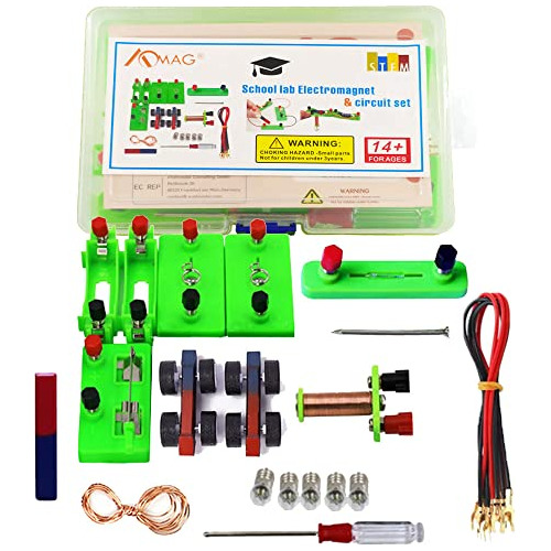 Kit De Experimentos De Electricidad Y Magnetismo Niños...