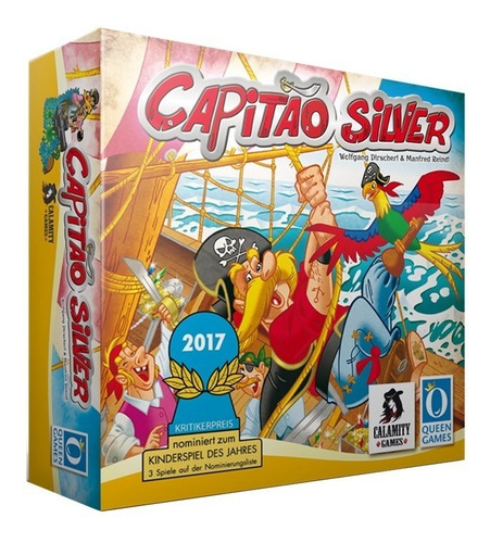 Capitao Silver - Jogo De Tabuleiro - Calamity Games (pt-br)