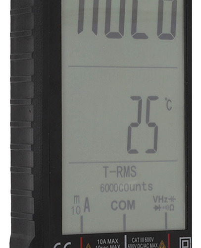 Multímetro Digital Fs8233 Comprobador Portátil De Voltaje Y