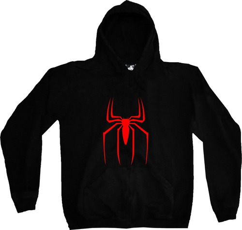 Buzo Hoodie Spiderman Hombre Araña Estampado Tv Urbanoz