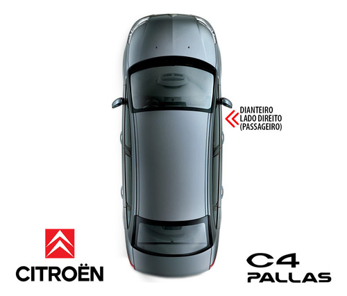 Spoiler Soleira Dianteira Direita Citroen C4 Pallas - Todos