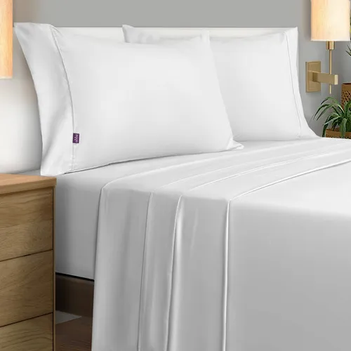 comprar Juego Sabanas Queen Size Ubbe 1800 Premier Collection Ultra Suave Blanco