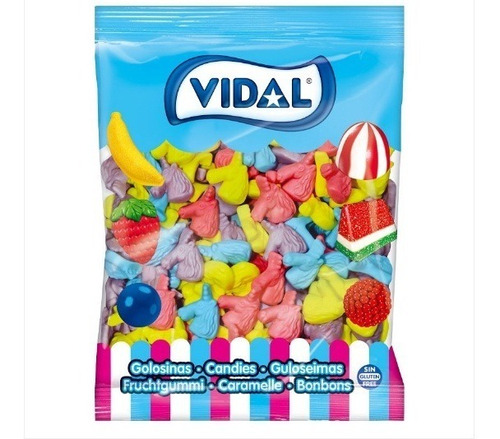 Gomas, Dulces Importados Unicornios Mar - Kg a $277