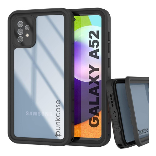 Funda Para Samsung Galaxy A52 5g /  Negra Impermeable