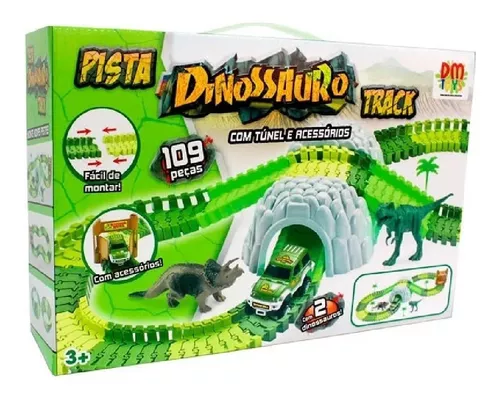 Brinquedo Infantil Pista SpeedSter Park C/ Carrinho de Metal