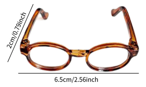 2 Gafas Para Muñecas Pequeñas, Gafas Para Vestir Muñecas,