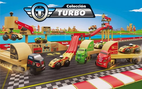 Imagen 3 de 4 de Trencity Camion Transportador Drifty Dusty Runy Educando