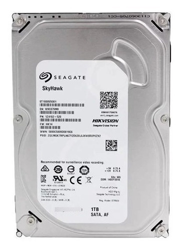 Disco Duro Seagate Sata 1 Tera  Almacenamiento Vigilancia Pc