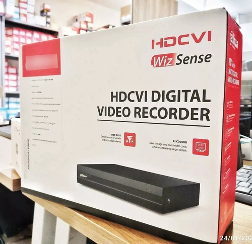 Dvr 16 Canales 8 Ip 5mp Wizsense + 4tb Purple 1b16h-i Dahua
