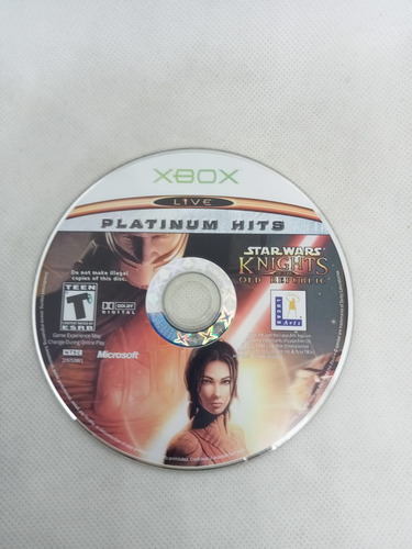 Star Wars Knights Of The Old Republic Xbox Seminuevo (usado) (Usado)