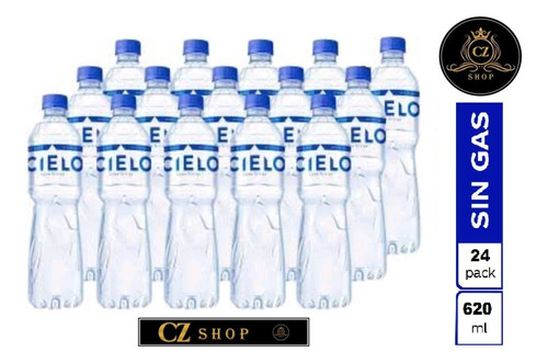 Agua Cielo Sin Gas 620ml X 24 U - mL a $2