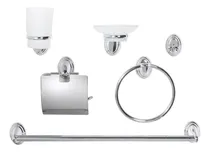 Comprar Accesorios Para Baños Murales Cromado 6 Piezas