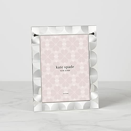 Kate Spade Silver South Street 8 X 10 Marco Festoneado, 180