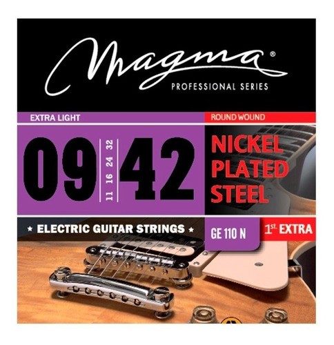 Magma Ge110n Encordado Guitarra Electrica 009 1 Extra