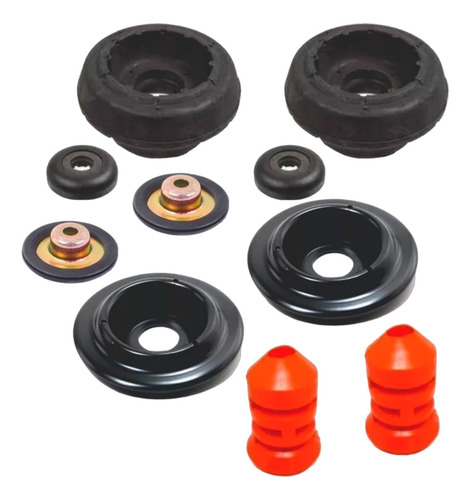 Bases Delanteras Y Baleros Gomas Platillos Vw Jetta A3 95-98