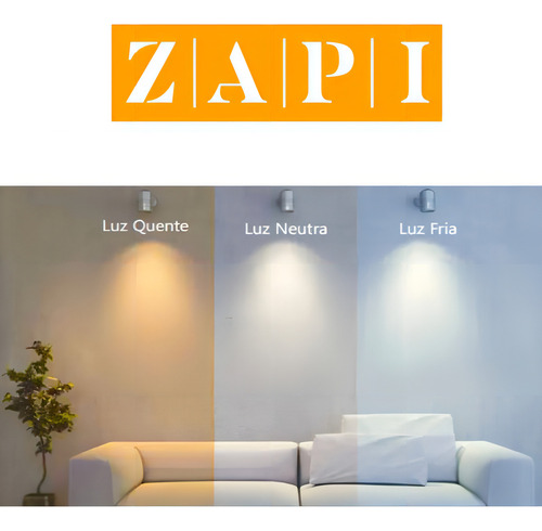 Tartaruga Led Luminária Arandela Interna Externa Ip65 Bivolt Cor Branco Frio 110V/220V