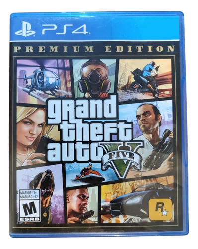 Grand Theft Auto V Premium - Físico - Ps4