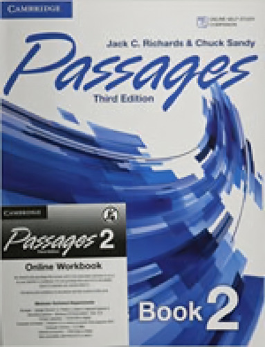 Passages 2 - Student's Book With Online Workbook - Third Edi, De Richards, Jack C.. Editorial Cambridge University Press Do Brasil***, Tapa Mole, Edición 1980-01-01 00:00:00 En Inglês