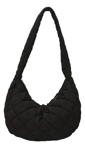 Bolso De Mano Casual For Mujer, Bolsa Acolchada Con Forma D