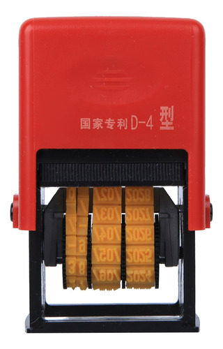 Máquina De Impresión Manual Tipo D-4, Codificación De Fecha,