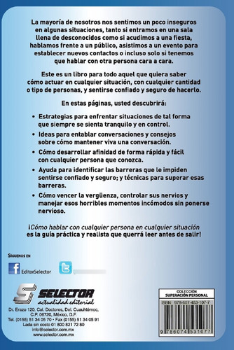 Lib Cómo Hablar Con Cualquier Persona En Cualquier Situación