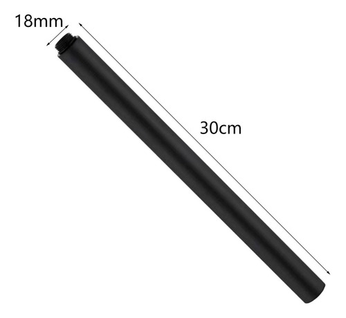 Sq Tubo De Extensión De Ducha, Brazo De Extensión De Negro