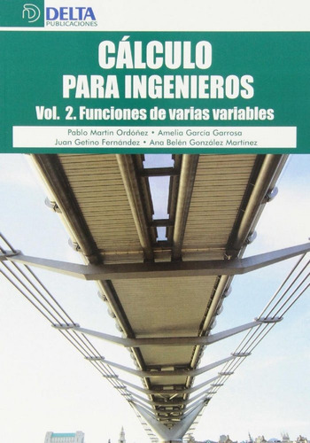 Funciones De Varias Variables, De Martin,p.. Editorial Delta Publicaciones, Tapa Blanda En Español