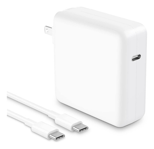 Adaptador De Corriente Usb C 87 W Compatible Con Macbook Pro