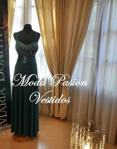 Vestidos Gala Piedreria Talles Especial Gorditas Moda Pasion